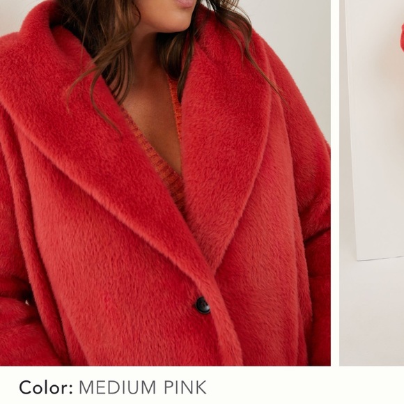 NWOT Anthropologie Sanctuary Elena Plush Shawl Jacket PLUS - Picture 12 of 17